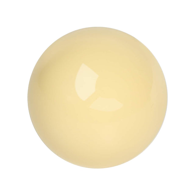 Front. GSE Games & Sports Expert - 2 1/4-Inch Pool Cue Ball, Standard Billiard Cue Ball for Billiard Pool Table, Billiards Accessories - White.