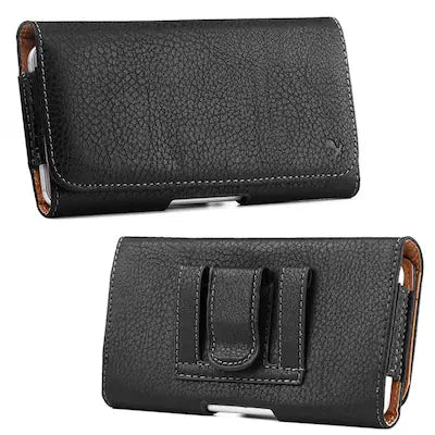 LUXMO - Medium Horizontal Universal Phone Holster - Black
