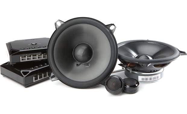 Infinity - Reference REF-5030cx 5-1/4” Two-way component system w/crossover - Black