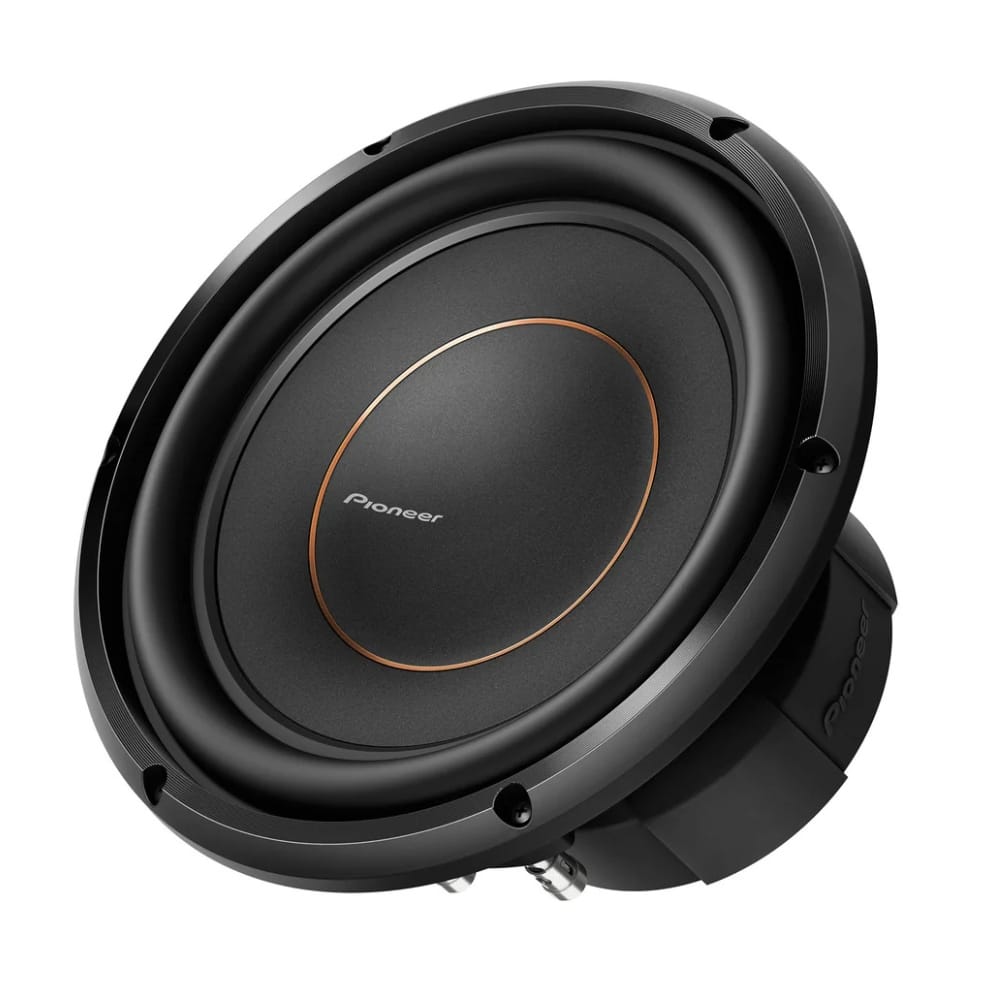 Pioneer - D-Series TS-D10D4 10" 1500 Watts Subwoofer with Dual 4-Ohm Voice Coils - Black
