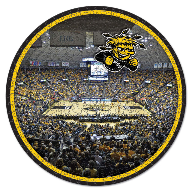Front. WinCraft - Wichita State Shockers 500-Piece Team Puzzle - Multicolor.