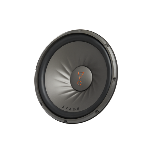 Front. JBL - JBL STAGE122 12" Car Audio Subwoofer - Black.