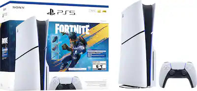Sony Interactive Entertainment - PlayStation 5 Slim Digital Edition Console 1TB - Fortnite Flowering Chaos Bundle
