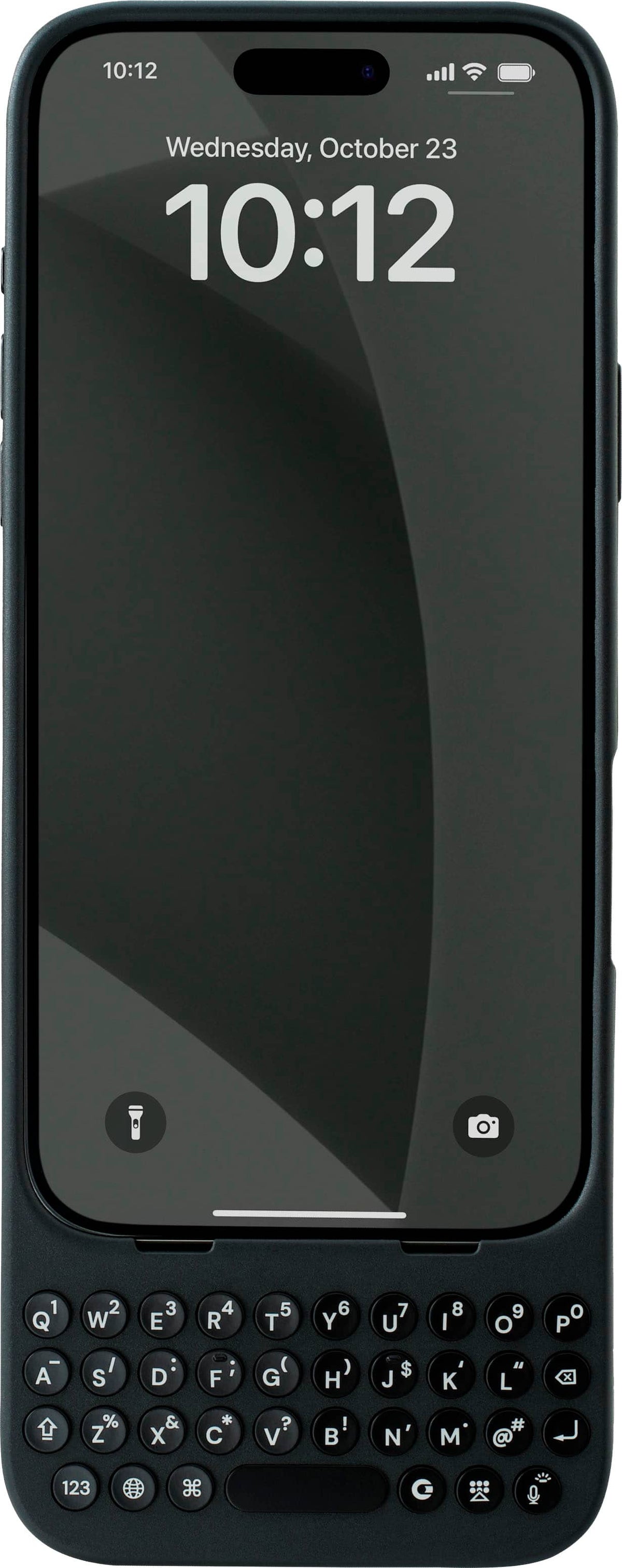 Clicks - Keyboard for Apple iPhone 16 Plus - Onyx
