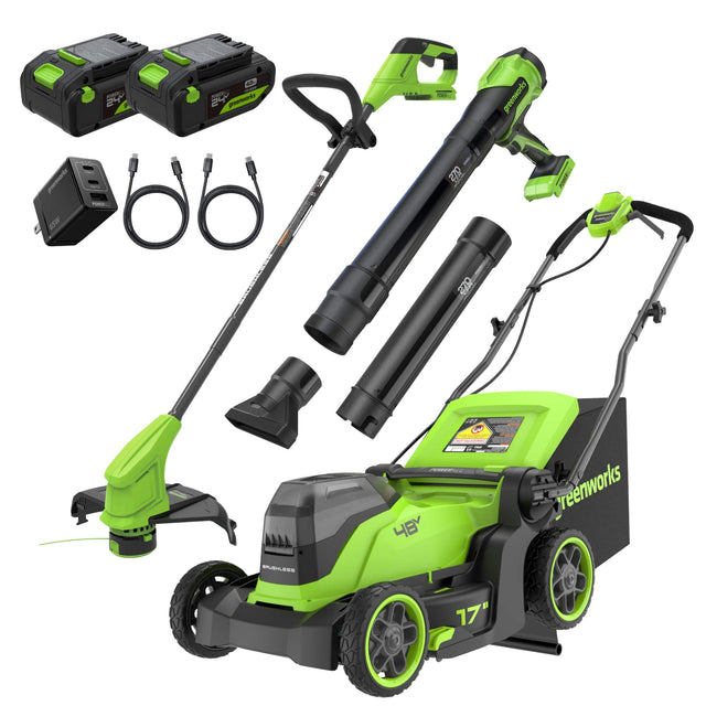 24 greenworks I: greenworks prenocks ESW E I 1 an I 2 WRN 279 20 1: I 4BY reenworks LSS 17"