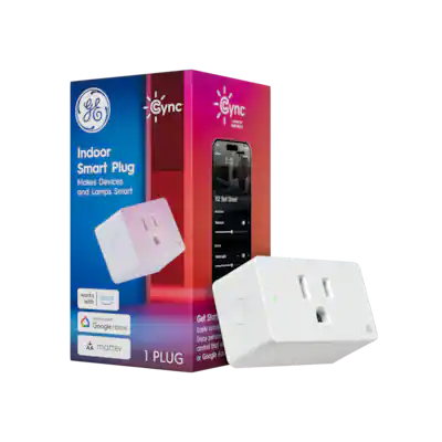 Cync - Indoor Smart Plug, Matter Compatible, Works with Alexa and Google Home