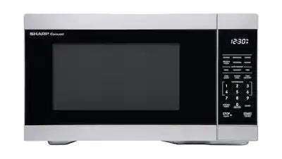Sharp - 1.1 cu ft Countertop Microwave With Sensor Cooking