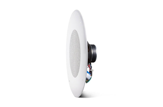 Front. JBL - JBL Professional CSS8008 Commercial Series 5-Watt Ceiling Speaker, 8-Inch, White - BLACK.