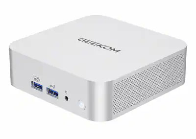 GEEKOM - A5 Pro Mini PC AMD Ryzen 5 7530U, 16GB DDR4 RAM, 512GB NVMe SSD Storage