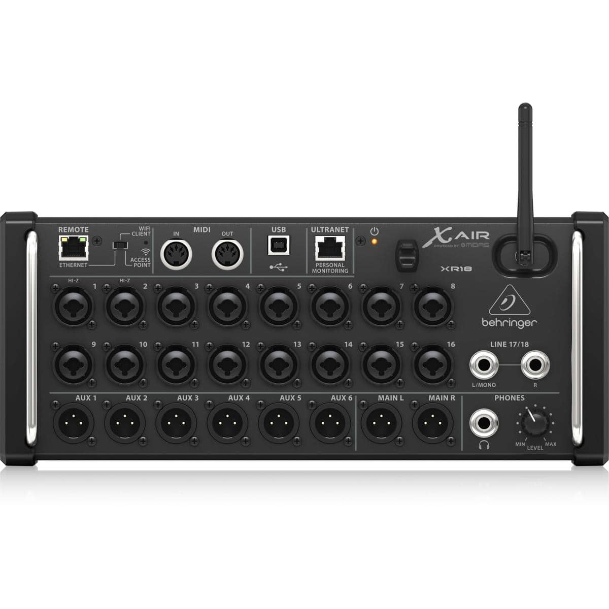 Behringer - XAir XR18 18-Ch Wireless Digital Mixer for iPad/Android Tablet