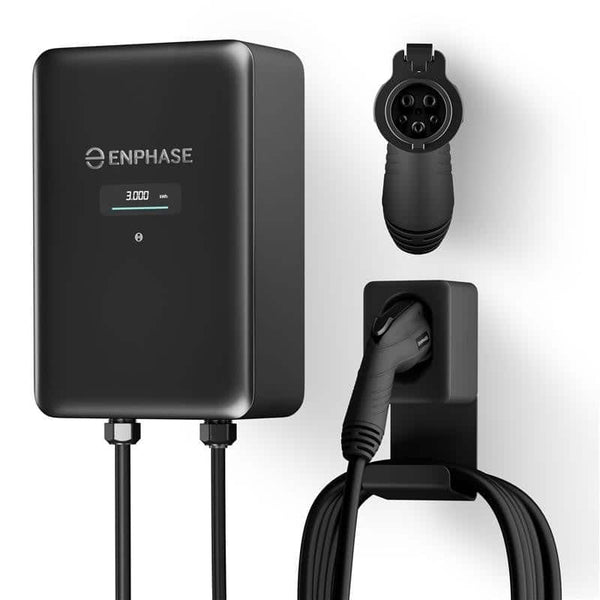 Enphase - IQ EV Charger 2 | 40A Smart Level 2 Charger (up to 9.6 kW, 240 V) | Wi-Fi + Bluetooth | NEMA 14-50 Plug