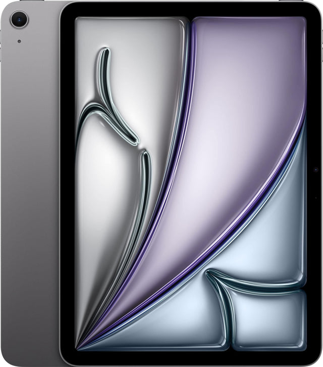 Front. Apple - 11-inch iPad Air M4 chip Wi-Fi 128GB - Space Gray.