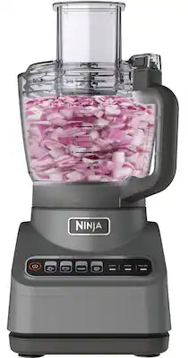 Ninja - Professional Plus Food Processor, 1000 Peak Watts, 9-Cup Capacity, 4 Auto-iQ Preset Programs