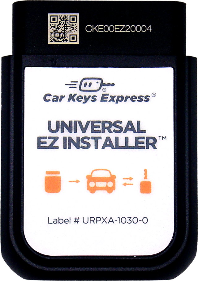 CKE00EZ20004  
Car Keys Express UNIVERSAL TM EZ INSTALLER  
Label # URPXA-1030-O