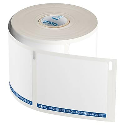 DYMO USE ONLY  
KEEP OUT OF CHILDREN'S REACH - FOR VETERINARY USE ONLY