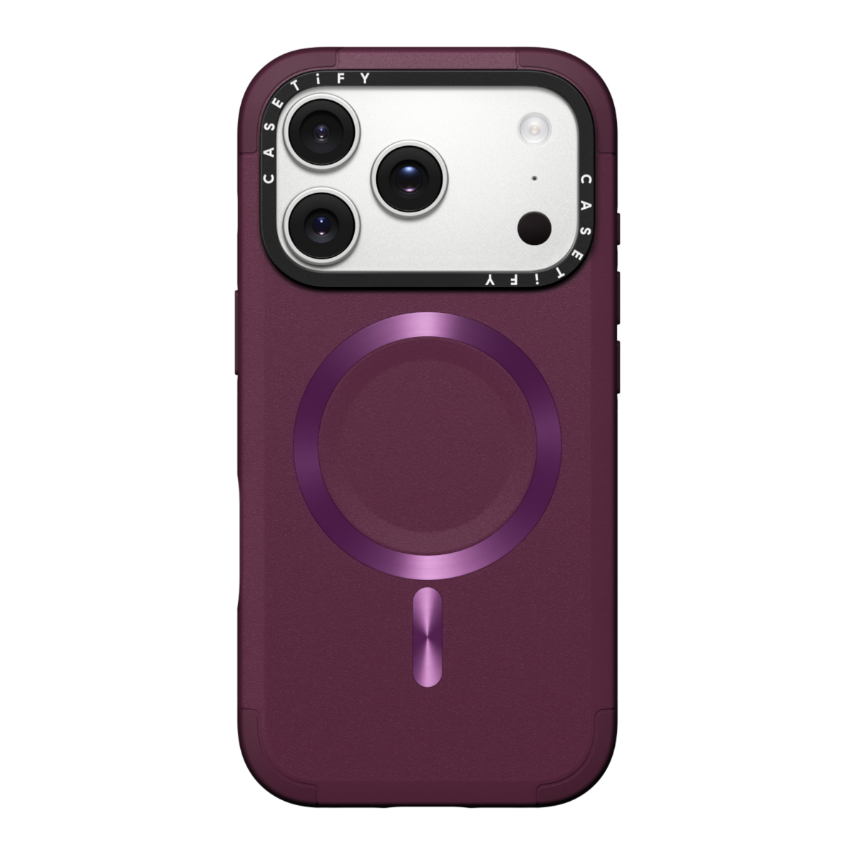 CASETiFY - Apple iPhone 17 Pro Force Case - Mulberry
