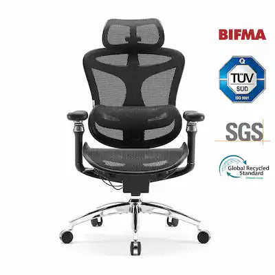 SIHOO - C300 Pro Ergonomic Office Chair with Soft 6D Armrests, Dynamic Lumbar Support, Adjustable Backrest