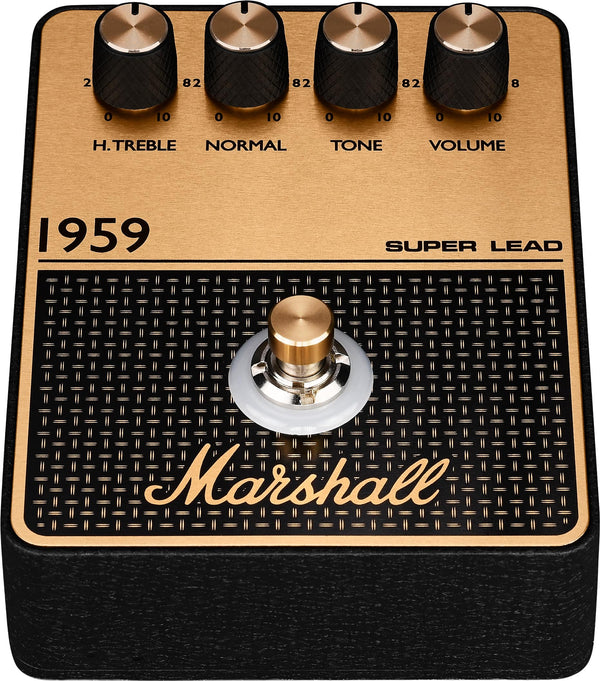 Marshall - 1959 Overdrive/Distortion Pedal - Black/Gold