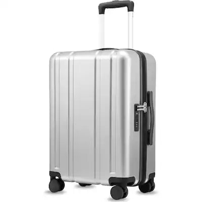 LUGGEX - 20 Inch Carry On Luggage Airline Approved, 100% PC Hardside Travel Suitcase L2 with Spinner Wheels - EX-Core
