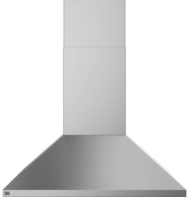 Front. GE Profile - 36" Convertible Range Hood - Stainless Steel.