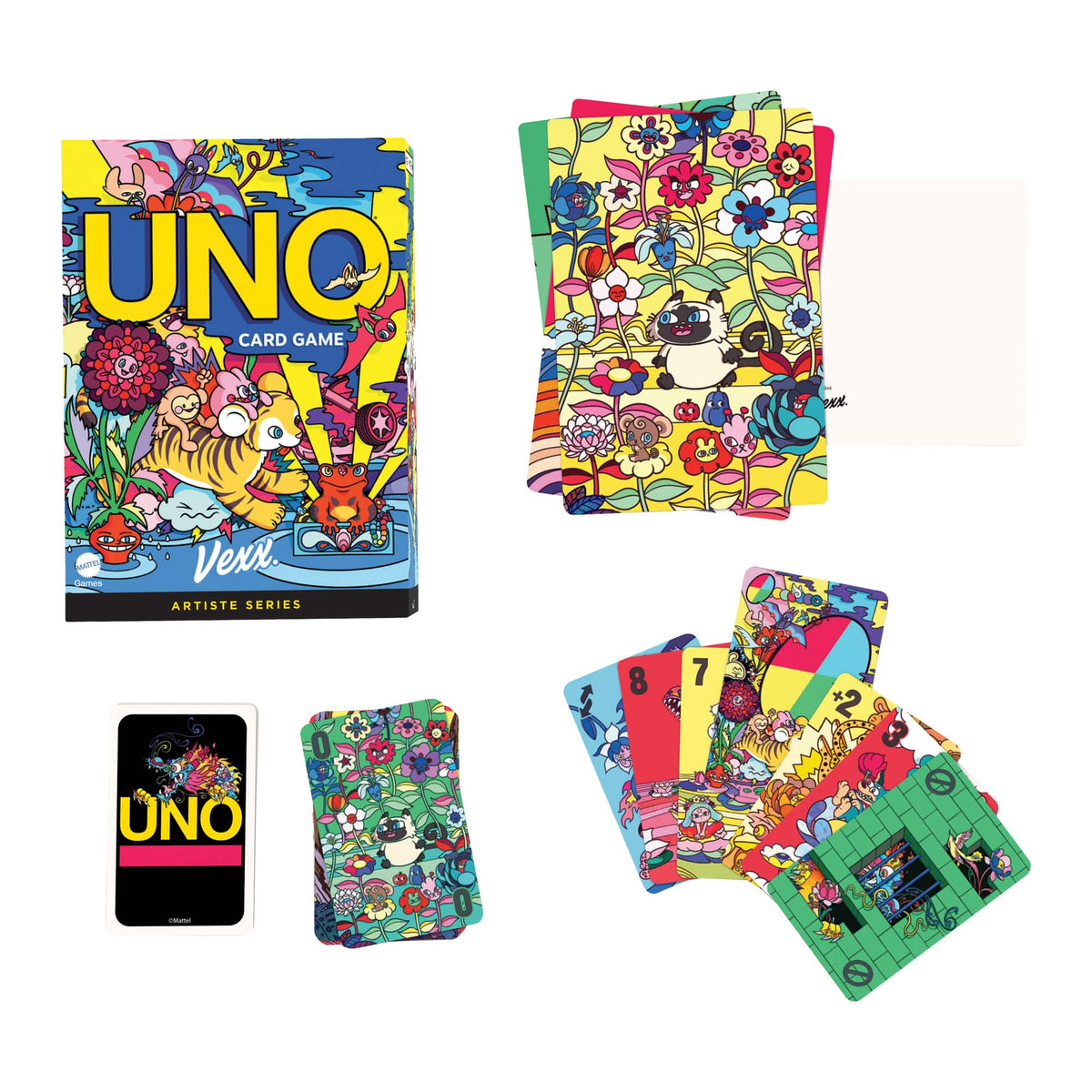 Mattel - UNO Artiste Vexx Card Game
