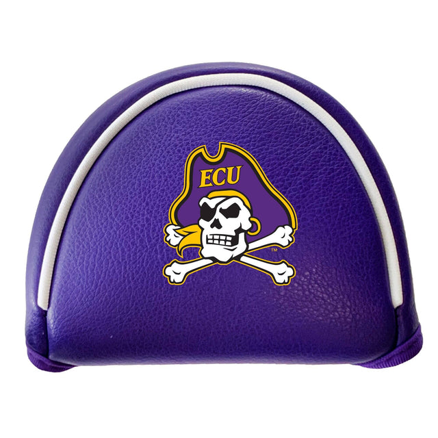Front. Team Golf - ECU Pirates Mallet Putter Cover - Multicolor.