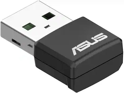 ASUS - USB-AX57 Nano AX1800 Dual-Band Wi-Fi 6 USB Network Adapter