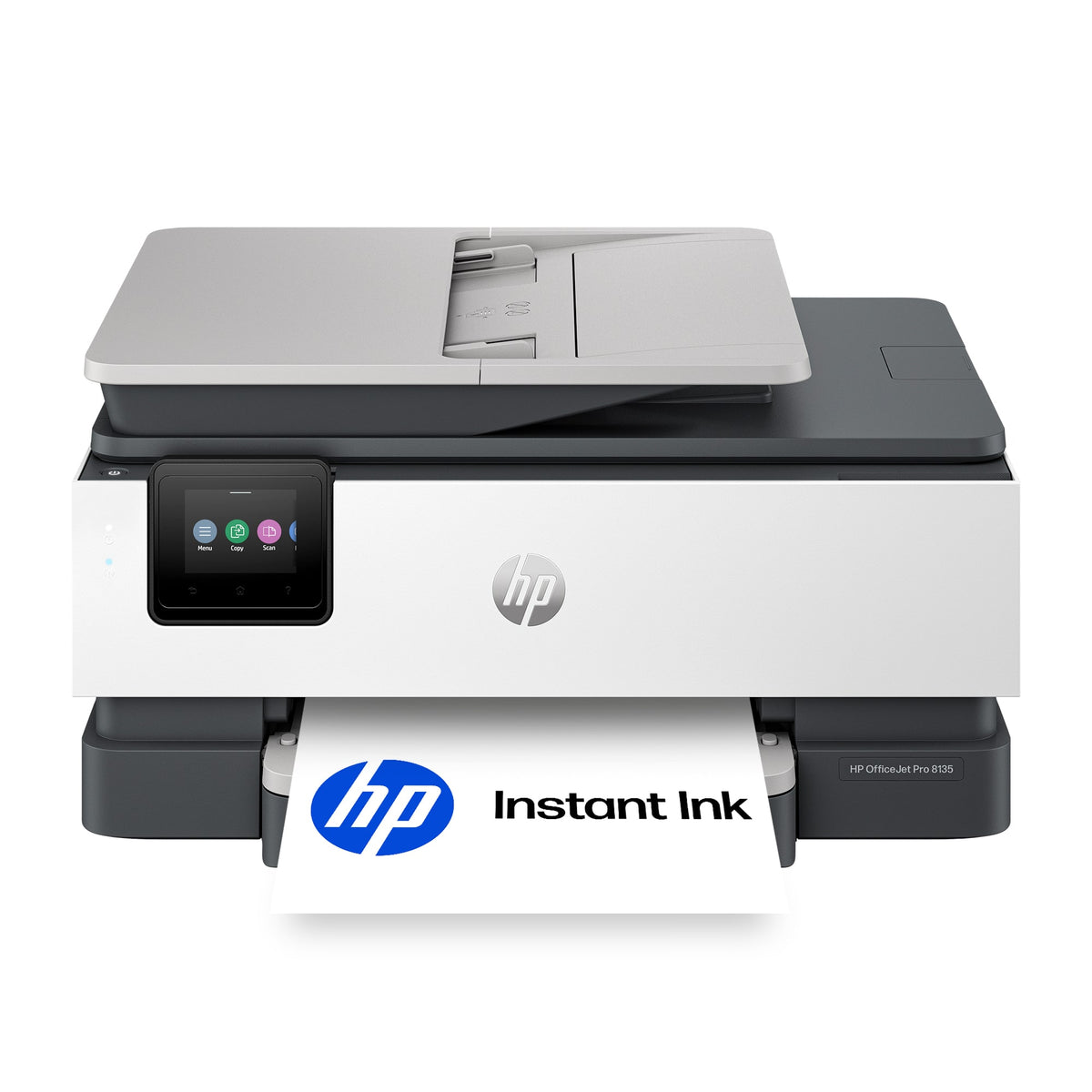 HP - OfficeJet Pro 8135 Wireless All-in-One Inkjet Printer, Scanner, Copier, AI-Enabled with 3 Months of Instant Ink - Cement
