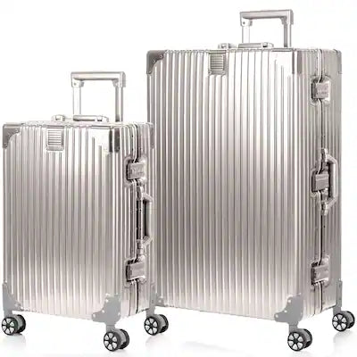Champs - Elite Aluminum 2-Piece Luggage Set