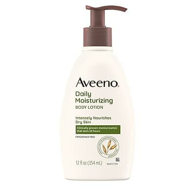 Aveeno - Daily Moisturizing Lotion, 12 fl. Oz - White