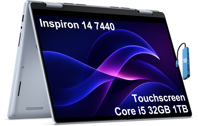 Inspiron 14 7440  
Touchscreen Core i5 32GB 1TB