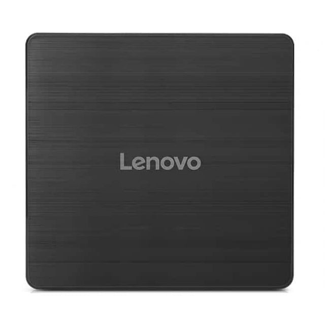 Front. Lenovo - Lenovo Slim DVD Burner DB65 - 9.0mm height internal ultra slim drive - Reads data in multiple DVD Formats - Works with.