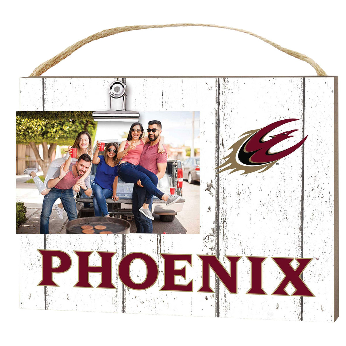 Jardine - Elon Phoenix 8" x 10" Weathered Clip It Frame - White