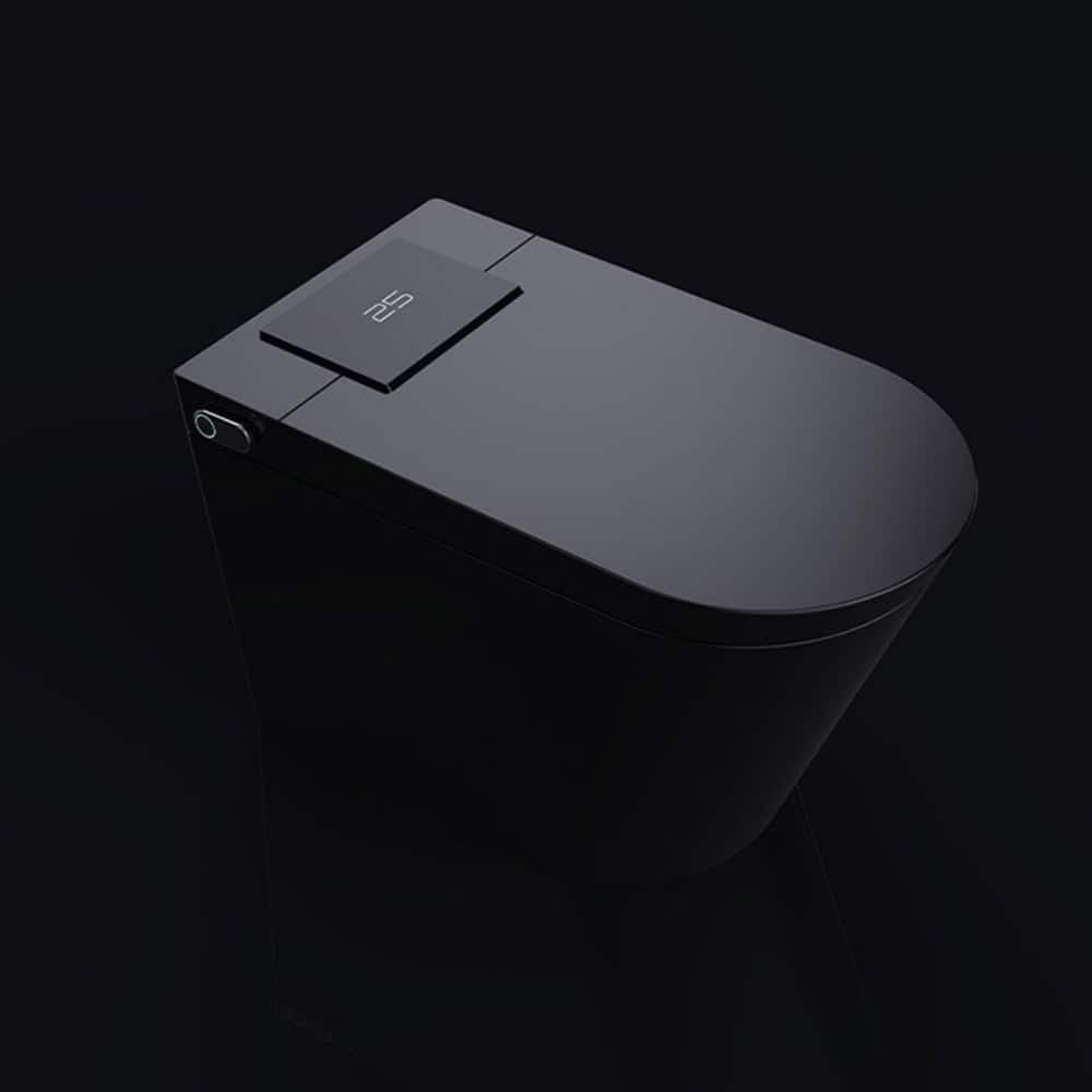 Boyel Living - Pro Version Smart Toilet Multi Mode Cleaning Heated Seat Auto Lid Sensor Flush Premium Full Function Design - Black