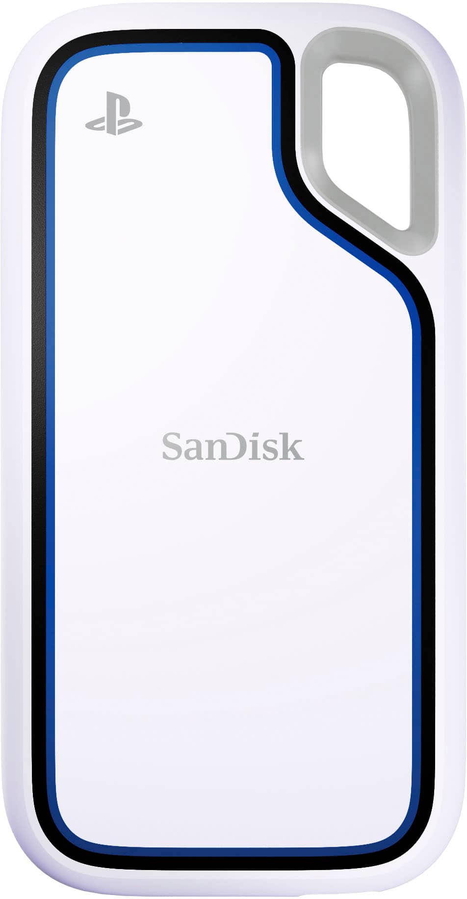SANDISK - Extreme Game Drive for PlayStation5 1TB External USB Type C Portable SSD - White