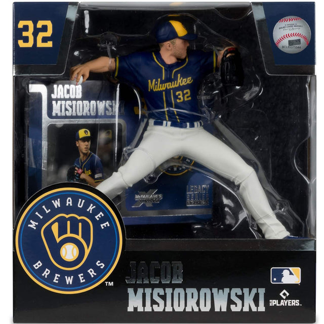 32 JACOB Milwaukee 32 MISIOROWSKI - BCL85375544

McFARIANES OHE ILAUKES LEGACY SERIES FIGURES: BREWERS JACOB TM MISIOROWSKI MLS PLAYERS