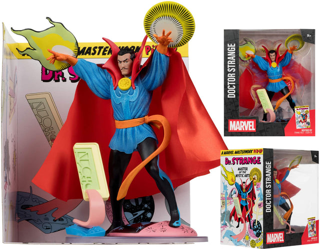 MASTEN ARN Pi Dr STRANGE DOCTOR 14+ | I - ISTR B2 MARVEL A MARVEL MASTERWORK PIN-UP DR STRANGE MASTER OF THE MYSTIC ARTS STRANGE DOCTOR INSPIRED IT 110 AI1 nus o  MARVEL S - - cand