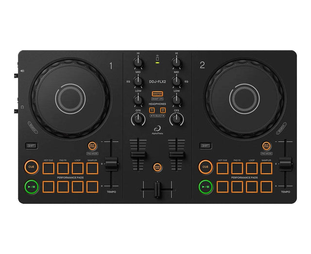 1 HI MID EQ DDJ-FLX2 EQ LOW MASTER LOW SMART OFE HEADPHONES CFX I 1 2 LE AlphaTheta CFX i  SHET BEAL STNO SHFT REAT STHC PAD-MODE PAD-MODE CUE HOT CUE PAS 1N LOOF SAMPLER a SMART ABER CUE HOT CUE PAD FX LOOP SAMPLER a PERFORMANCE PADS PERFORMANCE PADS >/I1 + >/I1 + TEMPO TEMPO

1 HI MID EQ DDJ-FLX2 EQ LOW MASTER LOW SMART OFE HEADPHONES CFX I 1 2 LE AlphaTheta CFX i  SHET BEAL STNO SHFT REAT STHC PAD-MODE PAD-MODE CUE HOT CUE PAS 1N LOOF SAMPLER a SMART ABER CUE HOT CUE PAD FX LOOP SAMPLER a PERFORMANCE PAD