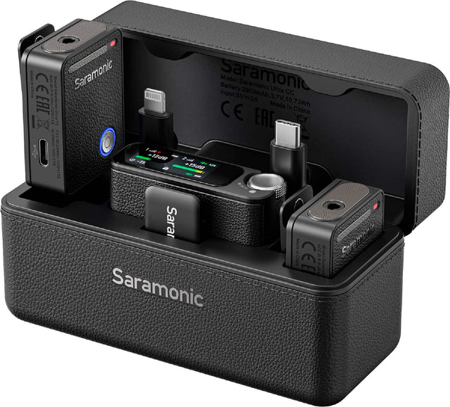 Made in China CEEAL 2900mAh Battery: Model: Saramonic Ultra Chic CEEAL 2900mAh 3.7V, 10.73Wh 3.7V, 73Wh Made in CE China 1229117X EAC IC: 26103-1229117X FCC ID: 2ARN3-1229117 FCC ID: 12208 C -75 To 12dB Zmax +15dB Saramonic Made in S China CEE KCCIDR-RSX Model: Saramonic