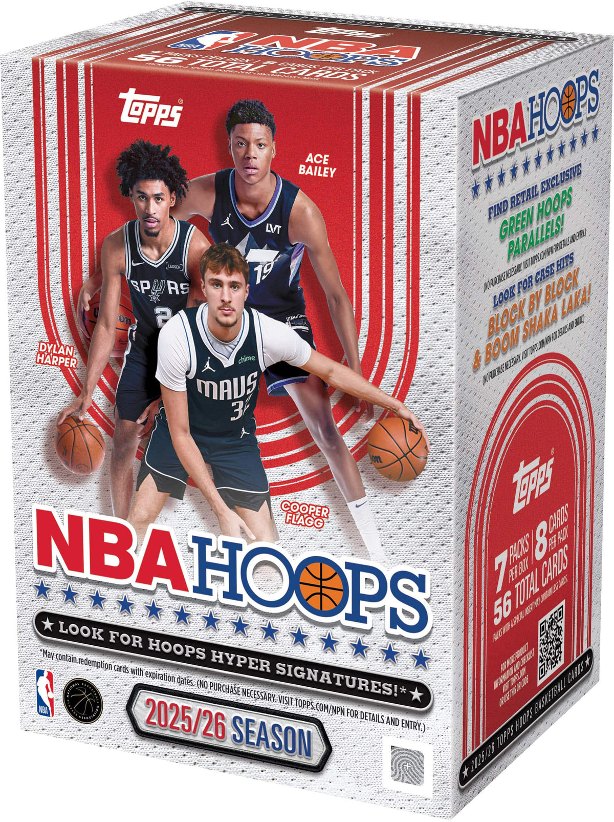 2025-2025 Topps Hoops Basketball Blaster Box
