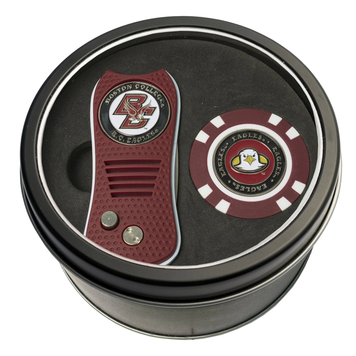 Team Golf - Boston College Eagles Switch Chip Golf Tin Set - Multicolor