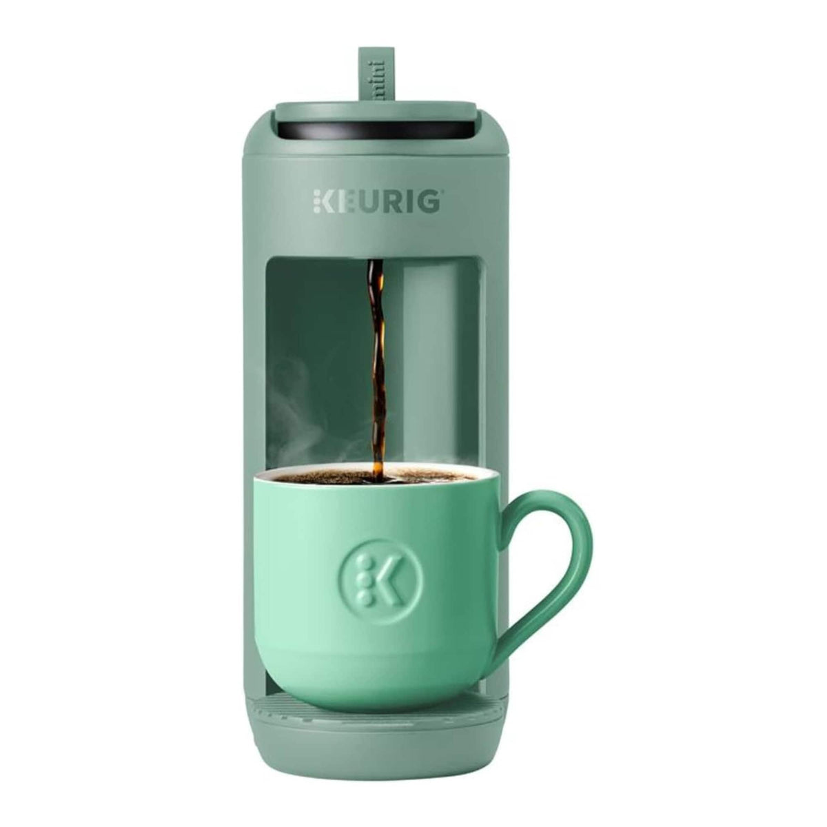 Keurig - Refurbished Excellent - K-Mini Mate Single Serve K-Cup Pod Coffee Maker (Glamping - Green