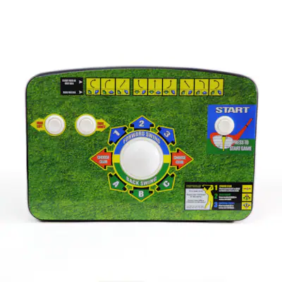 New Wave Toys - Golden Tee Plug and Play - Plays Six Classic Arcade Games