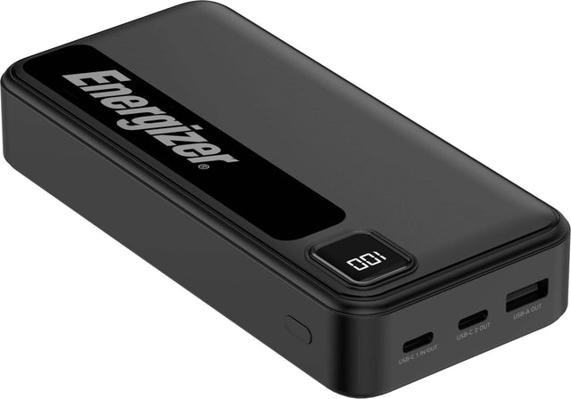 Energizer 00 1 IN/OUT USB-C 2 OUT USB-C OUT USB-A