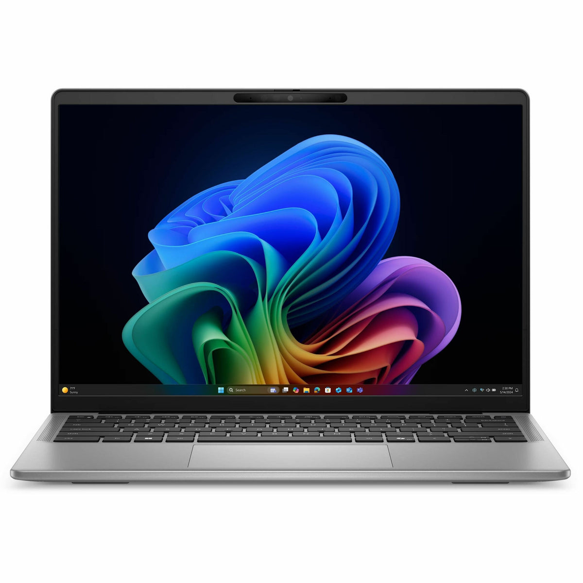 Dell - Latitude 7000 14" IPS LCD QHD+ Touch Screen Laptop - Qualcomm Snapdragon X Elite with 16GB Memory - 512GB SSD - Gray