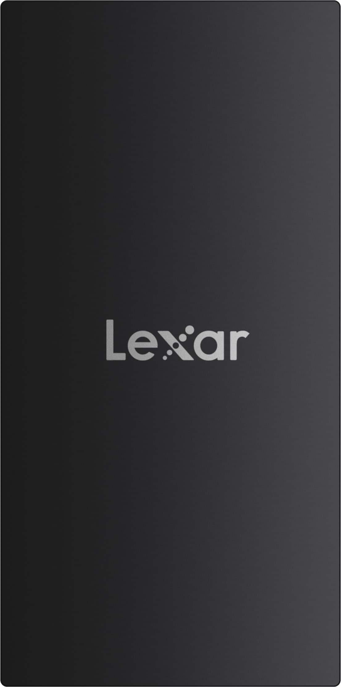 Lexar - 2TB SL300 Portable SSD, Up to 1050MB/s Read, Drop-resistant, Storage Expansion, Compatible w/USB-C Smartphones - Black