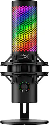 HyperX - QuadCast 2 S Wired Multi-Pattern USB Electret Condenser Microphone