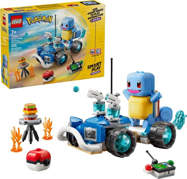 A LEGO Pokémon Trainer's Buggy Adventure with Squirtle, 7+ 72156, 320 pcs/pzs.