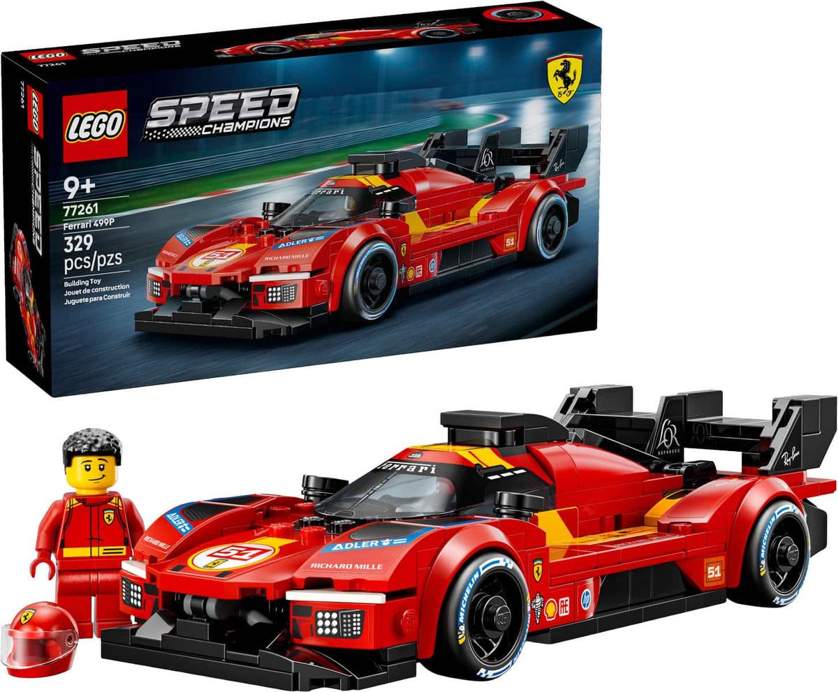 LEGO - Speed Champions Ferrari 499P Toy Car 77261