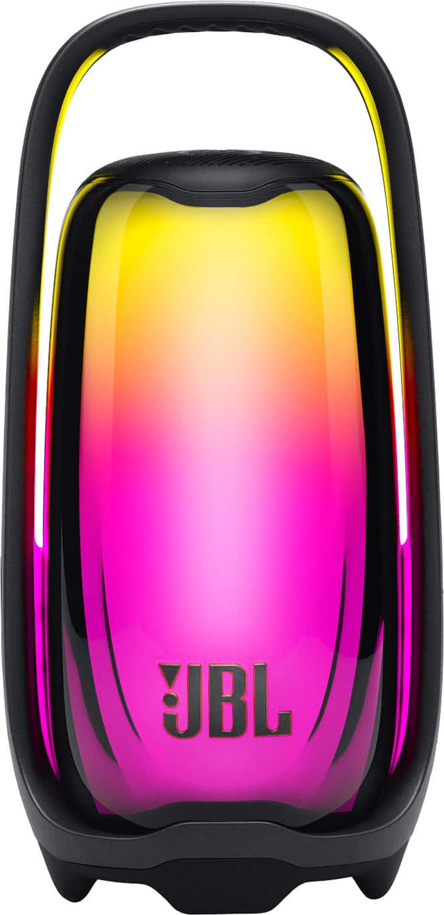 Front. JBL - Pulse 6 - Wireless Bluetooth Portable speaker - 2026 - Black.